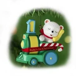 2001 Age Bear-Baby's 1st Christmas