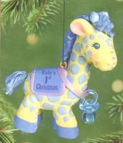 2001 Baby Boy's First Christmas (Giraffe)