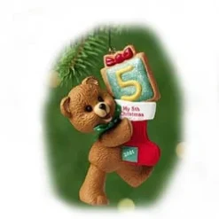 2001 Age Bear-Child's 5th Christmas