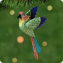 2001 Christmas Parrot