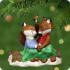 2001 Our First Christmas Together-Foxes