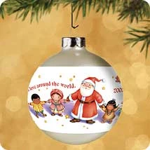 2002 Christmas Around The World-Ball *Slightly Damaged Box