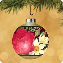 2002 Christmas Floral-Ball