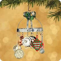 2002 Christmas In The Kitchen Utensil Rack