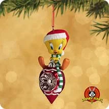 2002 Looney Tunes-Christmas Habitat-Tweety (No Box)