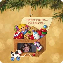 2002 Baby/Toddler's Christmas Photo Holder