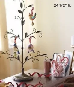 2013 Hallmark Twelve Days Of Christmas Ornament Tree Display Stand (Damaged Box)