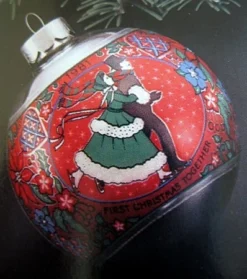 1981 First Christmas Together-Ball (Slightly Damaged Box)