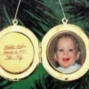 1986 Baby's First Christmas Gold Locket (No Box)