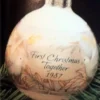 1987 First Christmas Together Ball (Slightly Damaged Box)