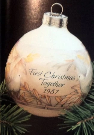 1987 First Christmas Together Ball
