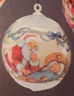 1989 Baby's First Christmas Ball (Boy)