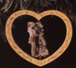 1993 First Christmas Together Twirl About Couple
