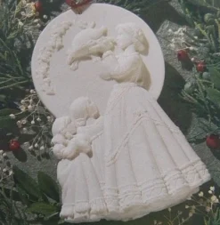 1993 Portraits In Bisque: Christmas Feast *Norman Rockwell