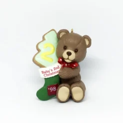 1998 Child's Second Christmas-Bear 2nd (Slightly Damaged Box)