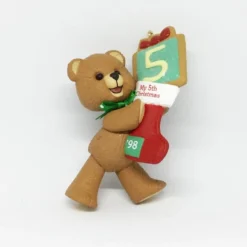 1998 Child's Fifth Christmas-Bear 5th (No Box)