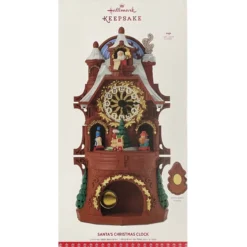 2017 Santa's Christmas Clock *Tabletop Display *Magic