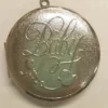 1987 Baby's First Christmas Locket (No Box)