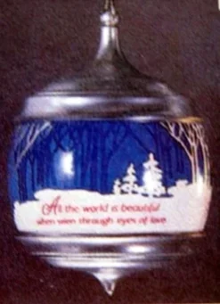 1983 First Christmas Together Chrome Ball