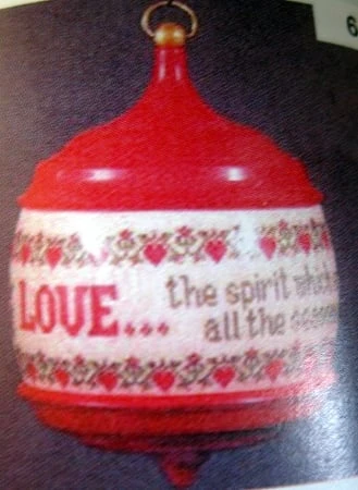 1983 Love..The Spirit Of Christmas Classic Shape (No Box)