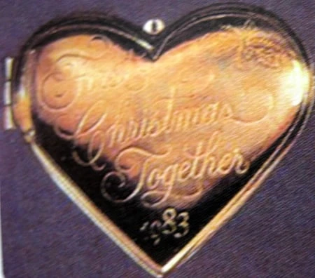 1983 First Christmas Together Locket