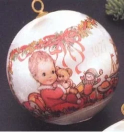 1977 Baby's First Christmas Ball (No Box)