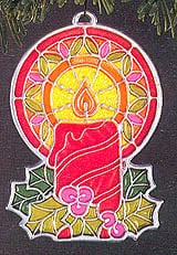 1978 Colors Of Christmas Candle (No Box)