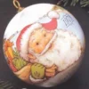 1978 Here Comes Santa Merry Christmas Ball (No Box)