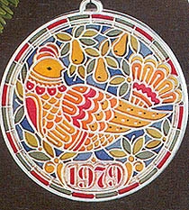 1979 Colors Of Christmas Partridge