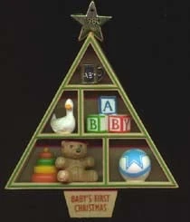 1980 Baby's First Christmas Memory Tree