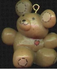 1980 Little Trimmer Christmas Teddy (No Box)