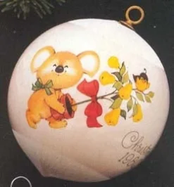 1980 Happy Christmas Koala -Ball (Slightly Damaged Box)