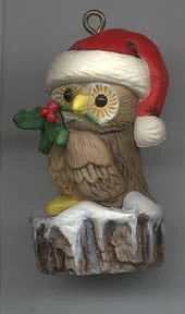 1980 Little Trimmer Christmas Owl