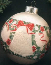 1981 25th Christmas Together Ball (No Box)