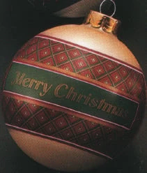 1981 Merry Christmas Ball