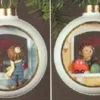 1981 Christmas Dreams Panorama Ball (No Box) Window Not Clear