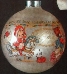 1983 Betsey Clark 11th Christmas Happiness Ball (No Box)