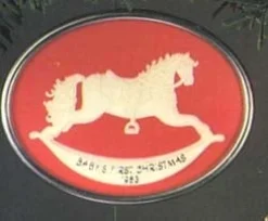 1983 Baby's First Christmas Cameo (Slightly Damaged Box)