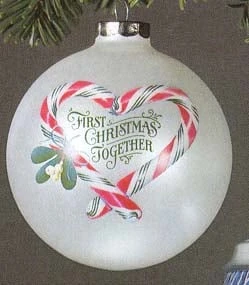 1983 First Christmas Together- Ball (Very Slightly Damaged Box)