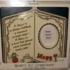 1983 Babys First Christmas Photo Holder (No Box)
