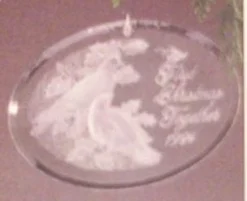 1984 First Christmas Together-Acrylic