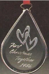 1986 First Christmas Together Acrylic