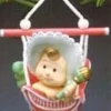 1987 Baby's First Christmas Baby In Swing *(Damaged Box)