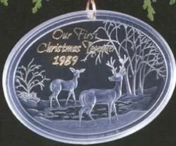 1989 First Christmas Together-Acrylic (No Box)