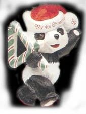1989 Child's Age: Child's 4th Christmas Bear (No Box)