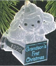 1990 Grandson's First Christmas-Acrylic