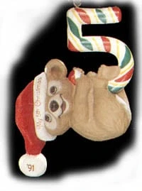 1991 Child's Age: Child's 5th Christmas Bear