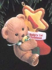 1993 Child's Age: Baby's 1st Christmas Bear