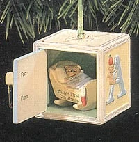 1994 Baby's 1st Christmas-Block (Slightly Damaged Box)