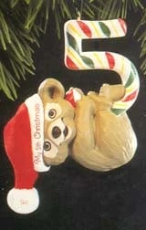 1994 Child's 5th Christmas-Age Bears